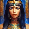 Aesthetic Egyptian Woman Diamond Painting