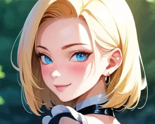 Android 18 Diamond Painting