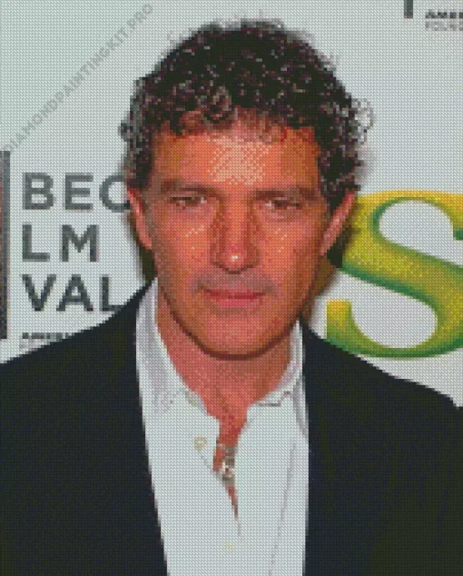 Antonio Banderas Actor Diamond Painting