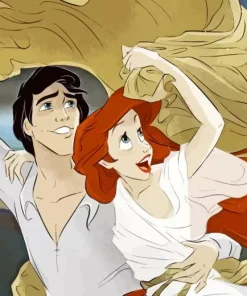 Ariel And Eric Diamond Painting