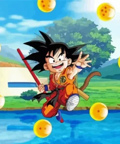 Baby Goku Diamond Painting