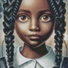 Black Wednesday Addams Art Diamond Painting