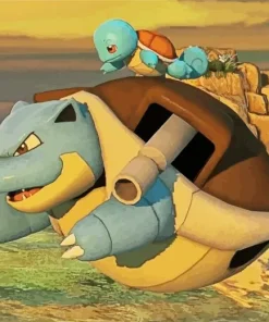 Blastoise And Squirtle Diamond Painting