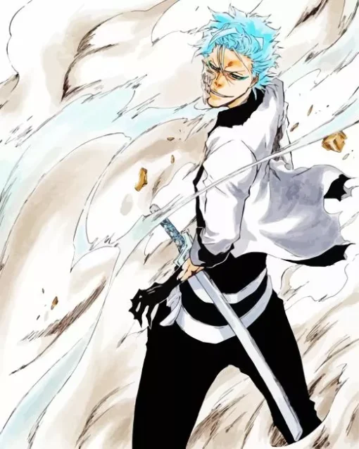 Bleach Grimmjow Diamond Painting