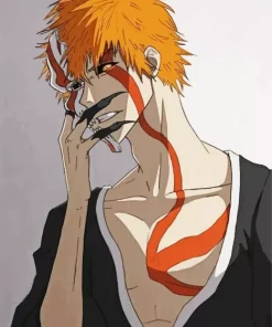 Bleach Ichigo Half Hollow Diamond Painting