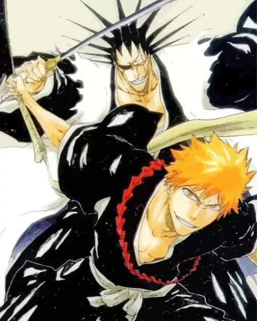 Bleach Kenny And Ichigo Diamond Painting