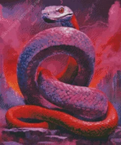 Cityscape Pit Viper Diamond Painting