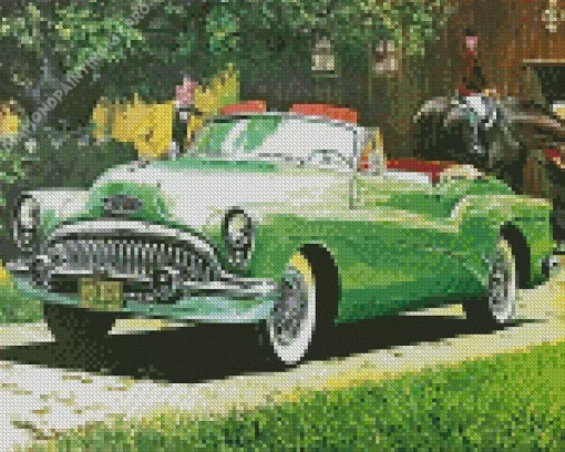 Classic Green Skylark Diamond Painting