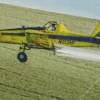 Crop Duster Airplane Diamond Painting