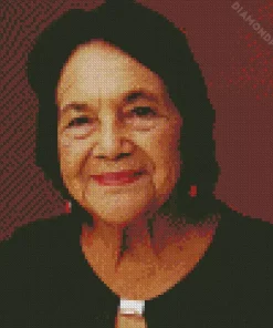 Dolores Huerta Diamond Painting