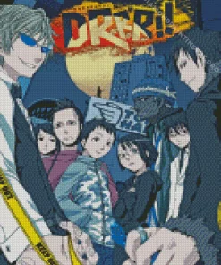 Durarara Poster Diamond Painting