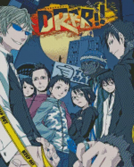 Durarara Poster Diamond Painting