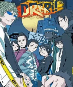 Durarara Poster Diamond Painting