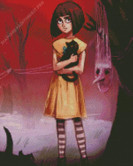 Fran Bow Diamond Painting