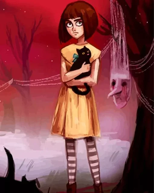 Fran Bow Diamond Painting