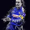 Gabriel Batistuta Football Player Diamond Painting