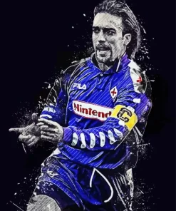 Gabriel Batistuta Football Player Diamond Painting