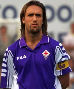 Gabriel Batistuta Player Diamond Painting