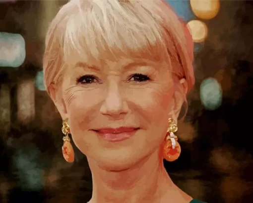 Helen Mirren Diamond Painting