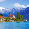 Interlaken Lake Diamond Painting