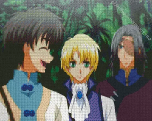 Kyo Kara Maoh Characters Diamond Painting