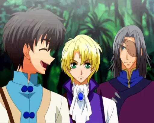 Kyo Kara Maoh Characters Diamond Painting