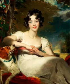 Lady Maria By Thomas Lawrence Diamond Painting