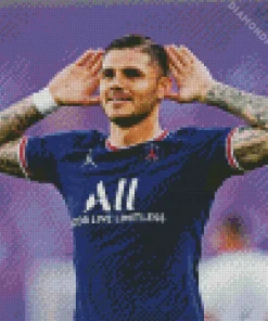 Mauro Icardi Diamond Painting