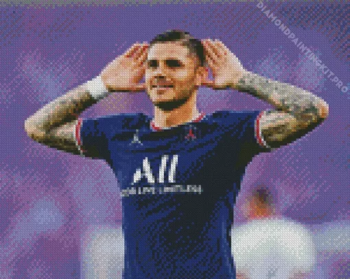 Mauro Icardi Diamond Painting