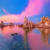 Mono Lake At Sunset Diamond Painting