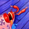 Mr Krabs Cartoon Diamond Painting