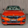 Orange Bmw 3 Car Diamond Painting