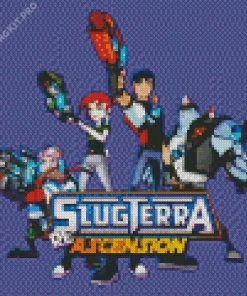 Slugterra Poster Diamond Painting