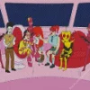 Superjail Characters Diamond Painting