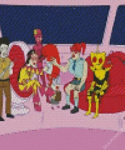 Superjail Characters Diamond Painting