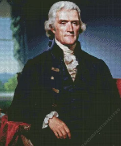 Thomas Jefferson Diamond Painting