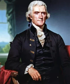 Thomas Jefferson Diamond Painting