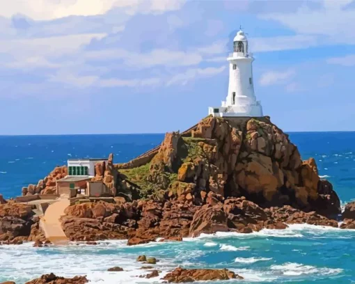 La Corbiere Lighthouse Diamond Painting