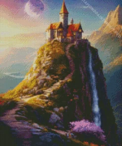 Aesthetic Fantasy Castle Art Diamond Painting