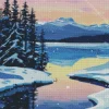 Aesthetic Frozen Lake Diamond Painting