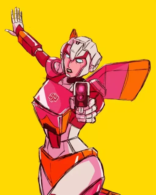 Arcee The Transformers Diamond Painting