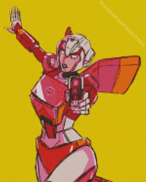 Arcee The Transformers Diamond Painting
