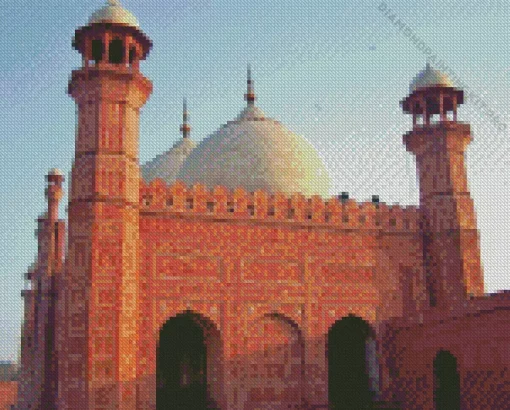 Badshahi Mosque Diamond Painting