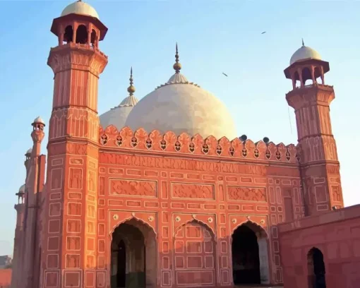 Badshahi Mosque Diamond Painting