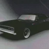 Black 1969 Charger Diamond Painting
