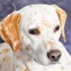 Blond Dalmatian Diamond Painting