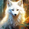 Blond Fox Diamond Painting