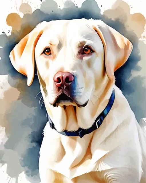 Blonde Labrador Dog Diamond Painting