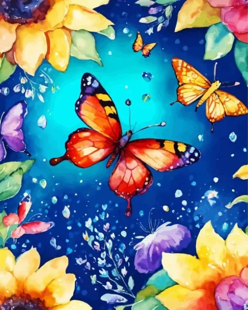 Cool Fantasy Butterflies Diamond Painting