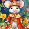 Elegant Fantasy Mouse Diamond Painting